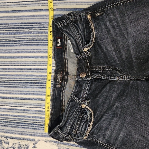 Silver Jeans Co Suki Capri denim jeans 31 x 23 mid capri - Picture 5 of 16